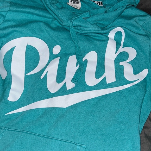 PINK blue hoodie - Picture 3 of 3